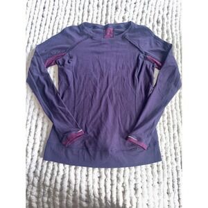 Lululemon Run Swiftly Tech Long Sleeve Shirt Purple Plum Womens Athletic Top